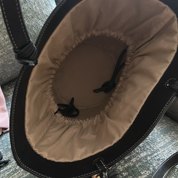 See by Chloe Cecelia Large Bucket/Tote Shoulder Bag, Black, EUC - Picture 9 of 9